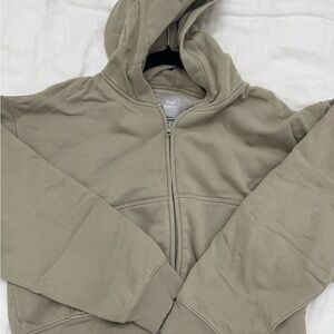 Aritzia Taupe Hoodie